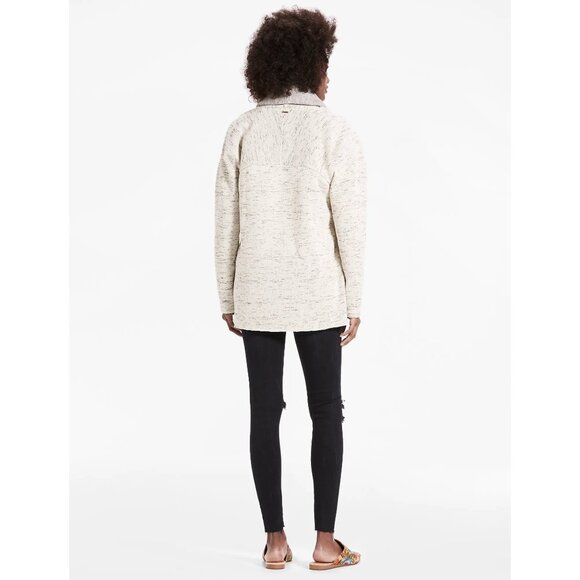 Lucky Brand Oatmeal Shawl Cardigan - Picture 2 of 6